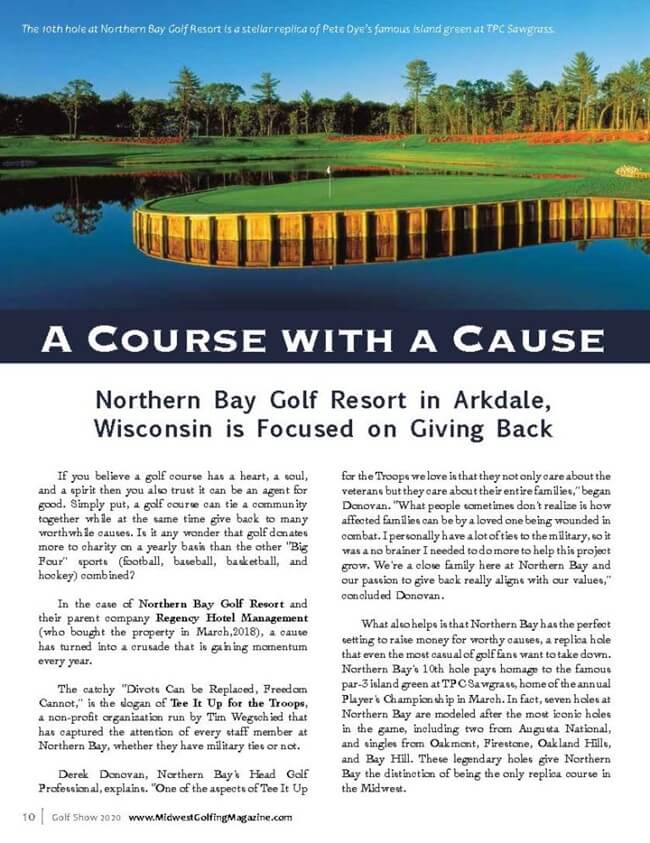 A course with a cause - page 1