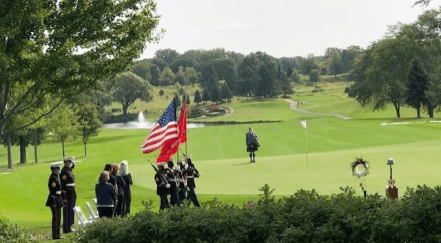 Tee It Up for the Troops Patriotic Opening Ceremony