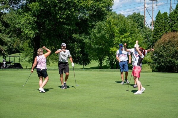 Tee It Up for the Troops golf event in 2021