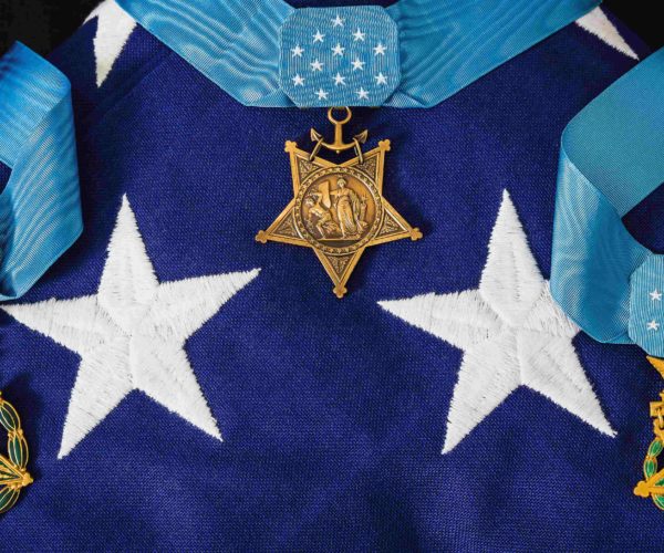 The Medal of Honor is the highest award for valor in action against an enemy force which can be bestowed upon an individual serving in the Armed Services of the United States.
