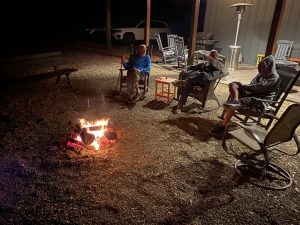 The fire pit talks helped this group of Marines to let down their guard and open up.