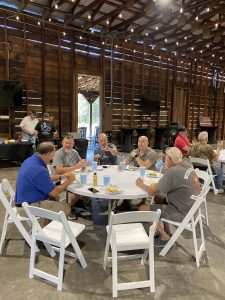 There are many opportunities for small group interactions and healing at veteran reunions.