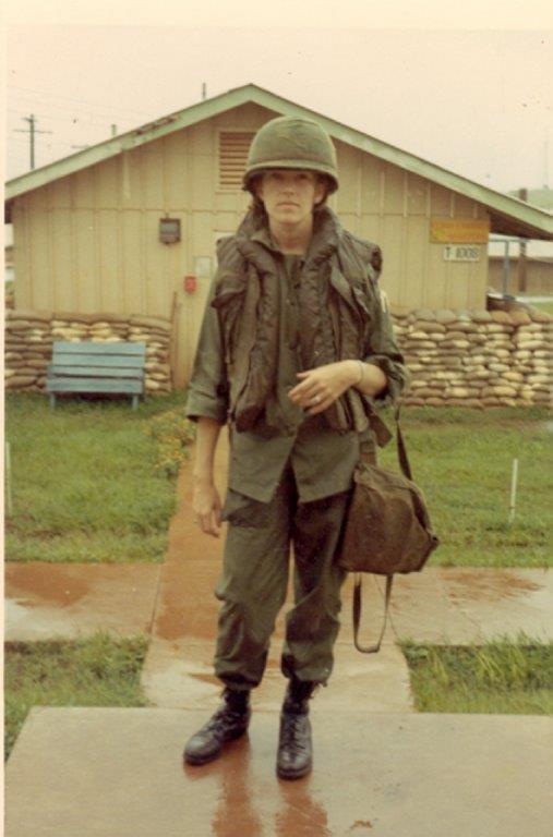 Pam Barrows, Army Nurse, Pleiku, Vietnam.