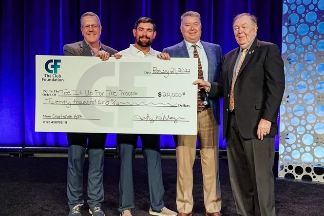 Check presentation with Burt Ward Tim Nick Kimmel Jeff Morgan